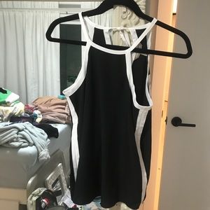 Black and White Tank Top from Banana